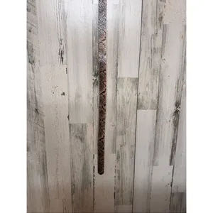 Snake Print Faux Leather Belt Tan Brown Silver Buckle Women’s M/L Adjustable thumbnail 3