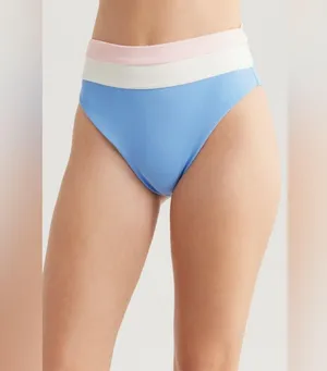 Beach Riot Heidi Colorblock High Waist Bikini Bottom, Size Medium, $98 thumbnail 10