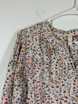 Anthropologie Pilcro Marta Tiered Corduroy Dress Size Small thumbnail 7