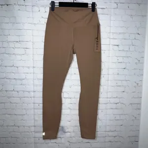 NOBULL Womens High-Rise Tight Workout Leggings Sand Tan Size‎ Small NWT thumbnail 4