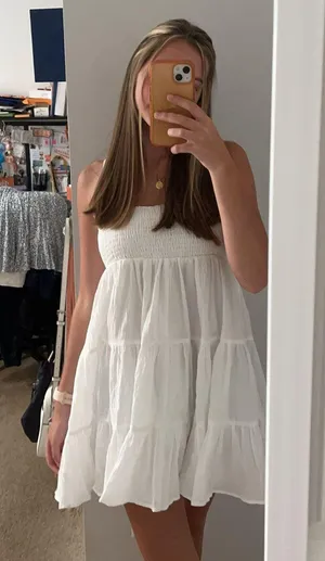 White Sundress Edikted thumbnail 1