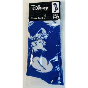 New Lilo & Stitch Crew Socks Women's Size 9-13 Colorful Novelty Fun Disney Movie thumbnail 8