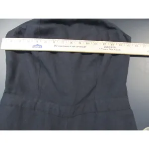 Abercrombie & Fitch Black Wide‑Leg Culotte Jumpsuit Women’s Size 4 Sleeveless thumbnail 14