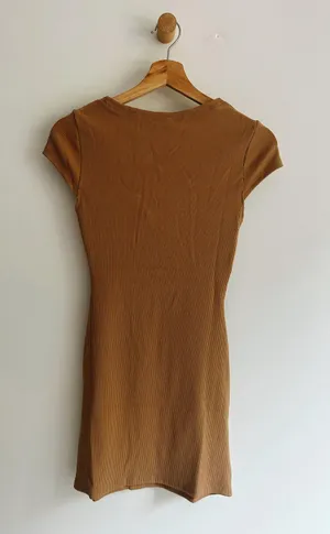 Princess Polly Caleb Mini Dress Brown thumbnail 7