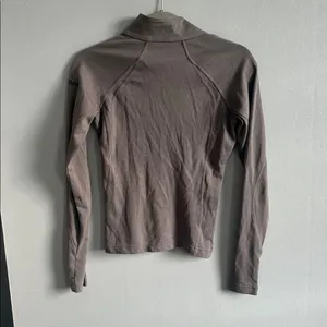 Spyder Women Quarter Zip Pullover Athletic Performance Baselayer Taupe XS thumbnail 5