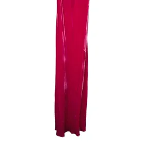 Le Superbe Silk Blend Velvet Bias Slip Maxi Dress Pink V Neck Spaghetti Strap 2 thumbnail 12