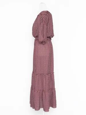 Max‎ Studio - London Printed Tiered Maxi Dress thumbnail 7