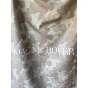 Dagne Dover Drawstring Dust Bag in Light Camouflage Print thumbnail 4