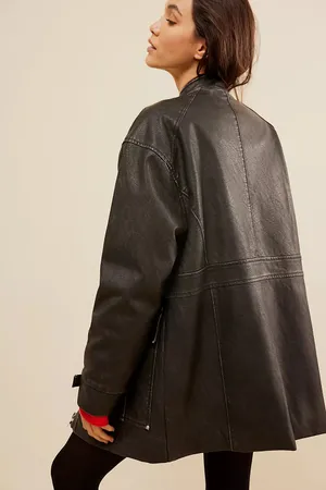 NWT Black All About That Moto Jacket. Size Large thumbnail 2