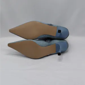 Steve Madden Womens Denim Ankle Boots Size 9.5 Blue Pointed Toe Coastal Cowgirl thumbnail 9