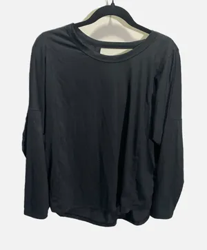 All in Motion CYA Long Sleeve Open‎ Back Activewear Top Black XL 214 12 0851 thumbnail 1