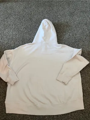 aerie Men's Crewneck Hoodie in Soft White thumbnail 2