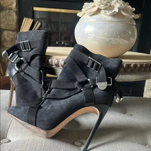 DSQUARED2 Parachute Mobile Ankle Boots Size 38 Black thumbnail 15