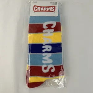 Retro Candy Novelty Crew Socks Women's Size 6-12 & 9-13 Fun l Lot of 4 New thumbnail 13