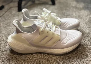 White Adidas Ultraboost Women’s thumbnail 1