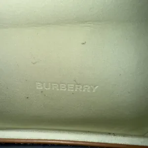 Burberry London England Tan‎ Brown With Black Letters Eye/Sun Glass Case thumbnail 7
