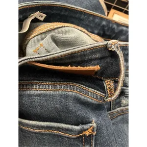 ‎Hidden Distressed Raw Hem Skinny Jeans thumbnail 7