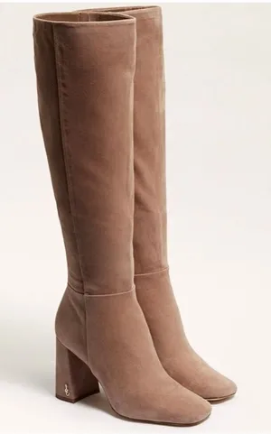 Sam Edelman Clarem tan suede knee high boot size 9.5 thumbnail 1