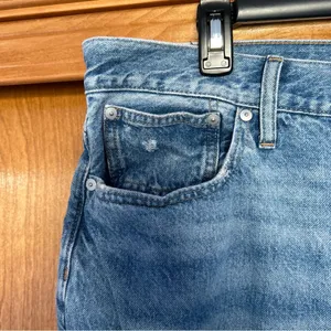 Madewell Low Slung Straight Leg High Rise Jeans Plus Size 33 thumbnail 3