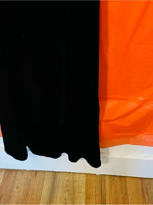 Windsor Black One-Shoulder Velvet Evening Dress thumbnail 5