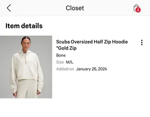Lululemon Scuba thumbnail 2