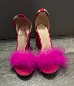 pink heels Size 7.5 thumbnail 1