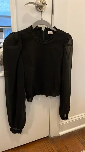Aritzia Wilfred Black Top thumbnail 1