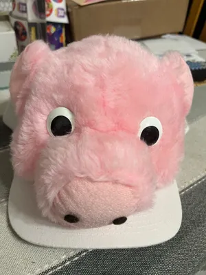 Adult Novelty Pig Hat thumbnail 1