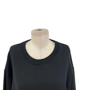 Good American Boyfriend Pullover Sweatshirt Leo Zodiac‎ Sign Black Size 3 Large thumbnail 4