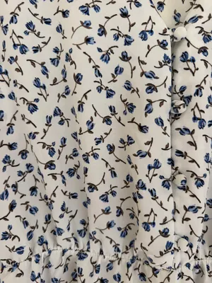 Sienna Sky Floral Blouse- Blue/white/medium thumbnail 7