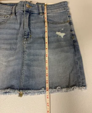 Women’s American Eagle Denim High Rise Mini Skirt 8 thumbnail 5