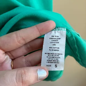 BKE turquoise green y2k camisole tank top sweetheart neckline women S extra long thumbnail 5