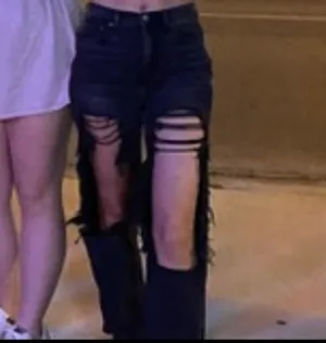 American Eagle Black Jeans thumbnail 6