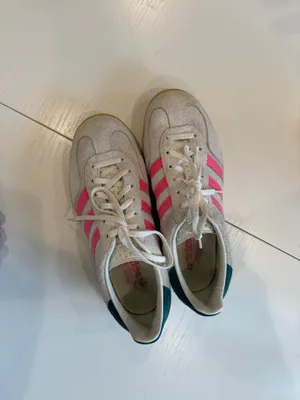 Adidas Gazelle Pink and Green thumbnail 2
