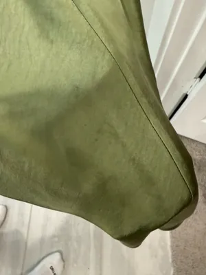 Hello Molly Midi Dress Green Satin thumbnail 8