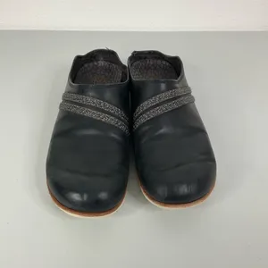 Chacos Black Leather Slip‎ On Mules Size 9.5 thumbnail 2