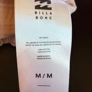 NEW Billabong In The Waves Gauze Short Pink High Waisted Cotton M Pockets thumbnail 6