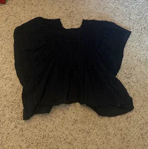 Free people navy open back tunic thumbnail 2