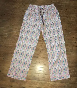 Victoria’s Secret watercolor pajama pants thumbnail 1