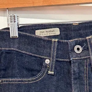 AG Adriano Goldschmied The Farrah 70s Bell Bottom Jeans Dark Wash 26R thumbnail 3