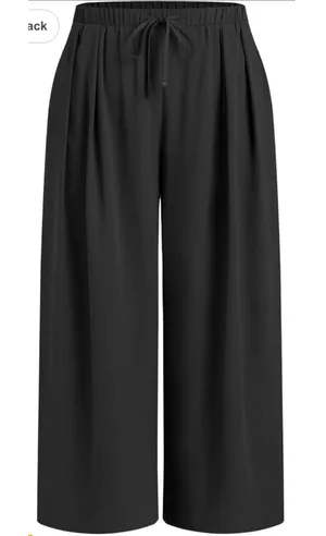 CIDER Elastic Waist Wide Leg Trousers Size Small thumbnail 1