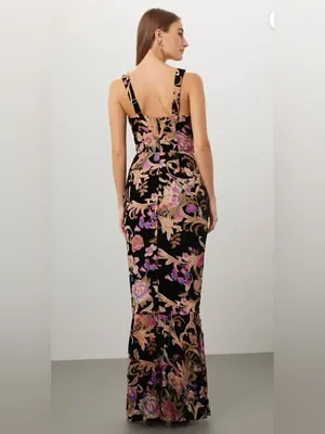 Dress the Population Paris Gown Size Small thumbnail 4