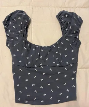 Blue Hollister Top thumbnail 1