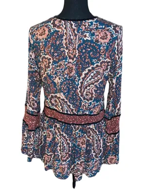 Paisley Boho Style Top thumbnail 4