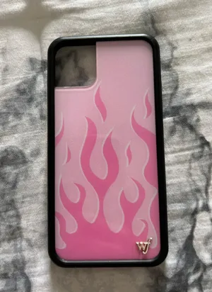 Wild Flower  Pink Flames iPhone 11 Pro Max thumbnail 1