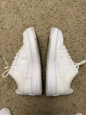 Nike White Air Force 1 Shadow Sneakers thumbnail 3