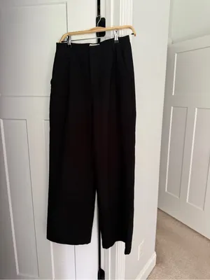 DISSH Harley wool‎ blend black trousers high rise pants thumbnail 2