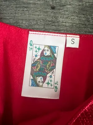 Queen Of Sparkles Red Top thumbnail 3