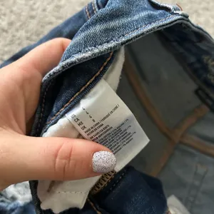 American Eagle hi rise‎ shortie Jean shorts size 4 thumbnail 3