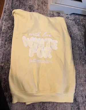 hoodie Yellow Size L thumbnail 1
